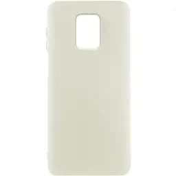 Чехол Silicone Cover Ummi Lakshmi (AA) для Xiaomi Redmi Note 9s / Note 9 Pro / Note 9 Pro Max Белый / White