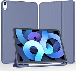 Чохол-книжка CDK для Apple iPad Air 11" M3 2025 Еко-шкіра силікон Smart Case cлот стилус (015026) lavender - мініатюра 2