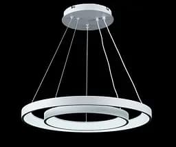 Люстра стельова LED Splendid Ray L2551/580+380/2, 2 лампи, білий, регулювання світла, сучасний стиль - мініатюра 2