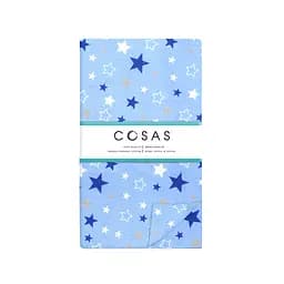 Дитяча постільна білизна Cosas COLOR STARS CS1 110х140см (StarsColorBlue_DarkBlue_140) - мініатюра 5