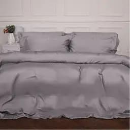 Комплект постільної білизни MirSon Tencel №06 Gray 2х143х210 см (2200009370526) - мініатюра 2