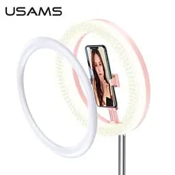 Тримач із кільцевим освітленням Usams Stretchable holder US-ZB120 168 cm чорний - мініатюра 10