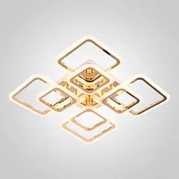 Люстра світлодіодна Valeso V K39205-4+4-TL GD з пультом - мініатюра 3