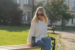 Термокухоль Ardesto Coffee time Red Cat 450 мл Синій AR2645CG - мініатюра 3