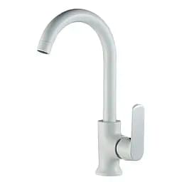 Змішувач для кухні Globus Lux Laguna GLA-0203SL-7-white Білий - мініатюра 2