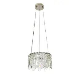Люстра LED Levistella 802L39030 (400) CH, 40W, регулювання світла, хром, сучасний стиль для вітальні