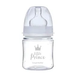 Антиколікова пляшечка Canpol Babies Easystart Royal baby, з широким отвором, 120 мл, синій (35/233_blu) - мініатюра 1