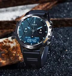 Годинник Smart Delta K52 Black Rubber, 2 ремінця - мініатюра 7