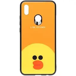 Чохол-накладка Toto Cartoon Print Glass Case HuAwei P Smart Z Line friends Sally