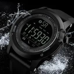 Смарт-годинники наручні Skmei 1321 Black, 1321BK (15940) - мініатюра 3