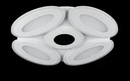 Люстра стельова LED Splendid Ray L78537/4+1, 200W, білий, сучасний стиль з пультом - мініатюра 2