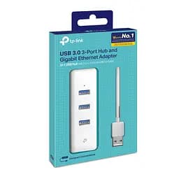 Мережевий адаптер UE330 1xGE, 3xUSB3.0, USB3.0 TP-Link teh0018064 - мініатюра 8