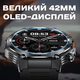 Годинник Smart Surf X Pro Black Rubber, 2 ремінця - мініатюра 5