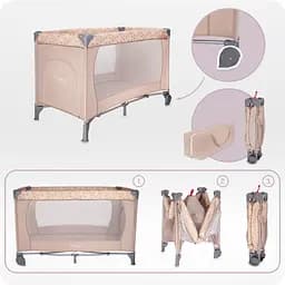 Манеж класичний MoMi Belove Beige (LOZE00027) - мініатюра 6