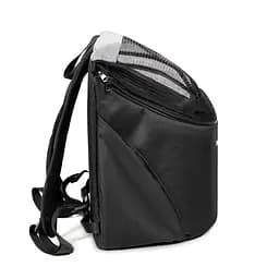 Рюкзак-переноска для собак Pet Fashion Quadra 38х32х26 см чорний - мініатюра 3
