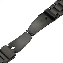 Ремінець DK CDK для Xiaomi Haylou LS02 20mm Metal Fitlink Steel Watch Band (012873) (black) - мініатюра 8