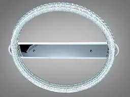 LED стельова люстра Diasha MX6027/600HR пульт хром 150 Вт CCT 20 м2 - мініатюра 3