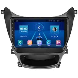Автомагнітола XPRO штатна Hyundai Elantra 2014-2015 9 Android 10.1 4/32 чорний (MER-14102_5649) - мініатюра 3