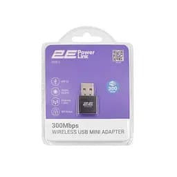 Адаптер WiFi PowerLink WR812 N300, USB 2E teh0017400 - мініатюра 5