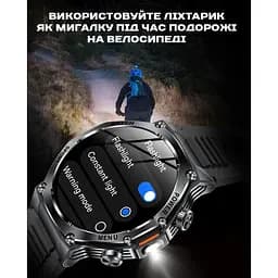 Годинник Smart Surf X Pro Black Rubber, 2 ремінця - мініатюра 22