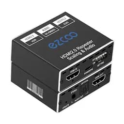 Розгалужувач EZCOO HDMI 1x1, аудіоекстрактор 4K 60H, повторювач HDMI 2.0 - мініатюра 3