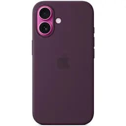 Силіконовий чохол CasePro Silicone Case with MagSafe Plum для iPhone 16 - мініатюра 3