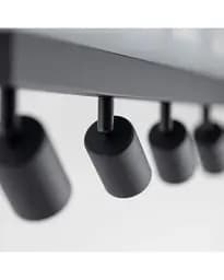 Світильник поворотний, спот TK Lighting 6178 Top GU10 6x10W IP20 Bk - мініатюра 2