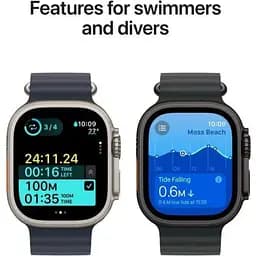 Смарт-годинник Apple Watch Ultra 2 GPS + Cellular 49mm Natural Titan. Case w. Tan Alpine Loop - Small (MX4E3) - мініатюра 6
