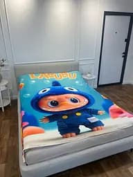 Плед 3D Лабубу №10 м’який плюшевий подарунковий 160×200 см - мініатюра 3