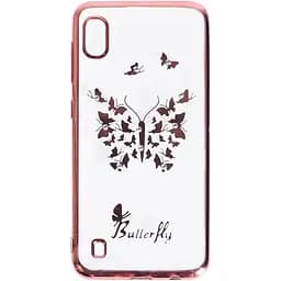 Чохол-накладка Toto Electroplate Print TPU Case Samsung Galaxy A10/M10 Butterfly