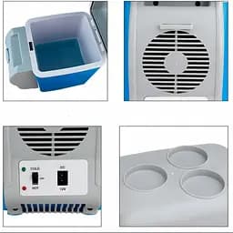 Портативний автохолодильник від прикурювача 12V Portable Fridge Freezer на 7.5 л - мініатюра 3