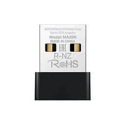 Адаптер WiFi MA20 AC650, USB Mercusys teh0017359 - мініатюра 2