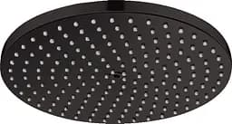 Верхний душ Hansgrohe Raindance S 240 Showerpipe PowderRain 1jet Matt Black 27623670, Черный матовый