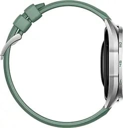 Смарт-годинник Huawei Watch GT 6 46mm Steel with Green Woven Strap (55020FTV) - мініатюра 3
