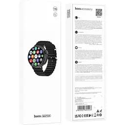 Розумний годинник з функцією дзвінка Hoco Smart sports watch Y18 (call version) чорний - мініатюра 7