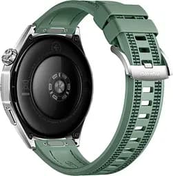 Смарт-годинник Huawei Watch GT 6 46mm Steel with Green Woven Strap (55020FTV) - мініатюра 2