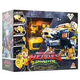 Динозавр-трансформер Dinoster - Мега Дино-Смеш Анкіло - мініатюра 4