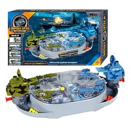 Развлекательная игра "Морская битва" 49164 TK Group, 16 целей, 20 шариков, в коробке (6980684240326)