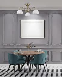 Люстра Italux PND-5122-3 Feneza E27 3x40W IP20 - мініатюра 2