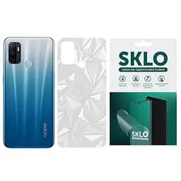 Захисна гідрогелева плівка SKLO Back (тил) Transsp. для Oppo A52 / A72 / A92 Прозорий / Diamonds