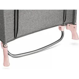 Ліжко-манеж з пеленатором Kinderkraft Joy Pink сіре з рожевим (00-00158383) - мініатюра 10