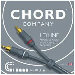 Міжблоковий аудіокабель 2xRCA-2xRCA CHORD Leyline LEY010 1m - мініатюра 2