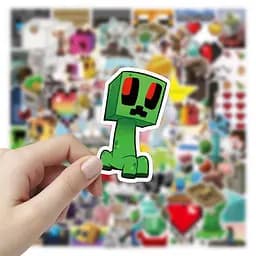 Стікерпак Майнкрафт Набір наклейок GeekLand Minecraft 100 штук - мініатюра 4