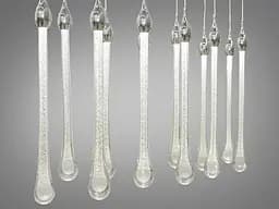 Люстра стельова LED Diasha 3003/12HR, 30W, хром, 12 ламп, для коридору та вітальні - мініатюра 3
