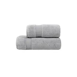 Рушник махровий Lotus Home - Pearl сірий 90x150 - мініатюра 7