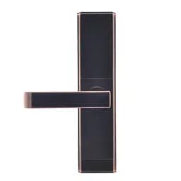 Замок біометричний автономний Trinix TRL-5109BTF Red Bronze Right з Bluetooth, зчитувачем відбитків пальців і карт Mifare (65-00049) - мініатюра 4