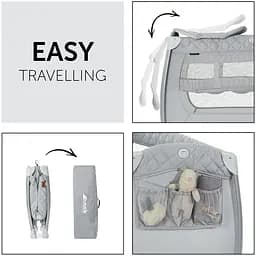 Дитячий манеж Hauck Play N Relax Quilted Grey, сірий (60011-5) - мініатюра 2