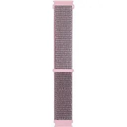 Ремінець DK CDK для Xiaomi Amazfit Stratos 22mm Nylon Sport Loop (012416) (pink sand) - мініатюра 2