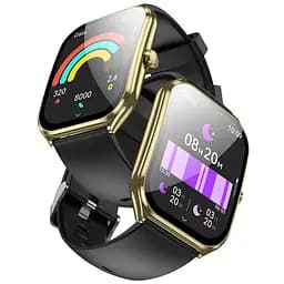 Смарт-годинник Hoco Y28 Amoled Smart Sports Watch (call version) Gold - мініатюра 3