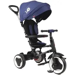 Дитячий складний триколісний велосипед Qplay Rito Eva синій (S380-7Blue) - мініатюра 2